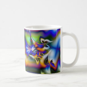 Caneca De Café Fantasia da borboleta