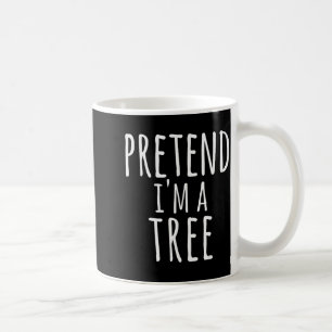 Caneca De Café Fantasia de árvore preguiçosa e fácil de Halloween