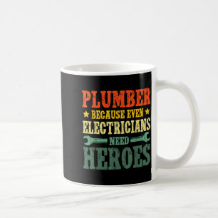 Caneca De Café Fantasia de Bombeiro Hidráulico Legal para Homens