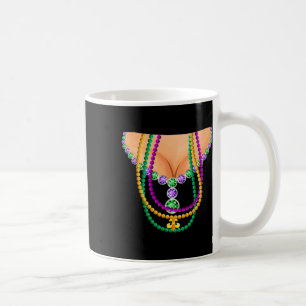 Caneca De Café Fantasia de Carnaval Roupa Máscara de Contas para