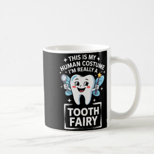 Caneca De Café Fantasia de Fada dos Dentes Fofo para Homens Mulhe