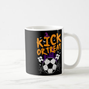 Caneca De Café Fantasia de Futebol Halloween Chute ou Trate Footb