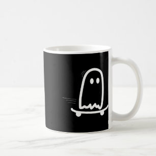 Caneca De Café Fantasia de Halloween de Fantasma de Skate Funny G
