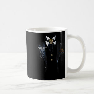 Caneca De Café Fantasia de Halloween engraçada de Tuxedo de Vampi