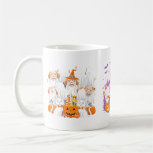 Caneca De Café Fantasia de Halloween Feminina para Cachorro de Fa