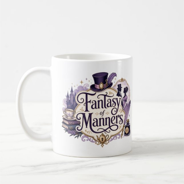 Caneca De Café Fantasia de Maneiras (Esquerda)