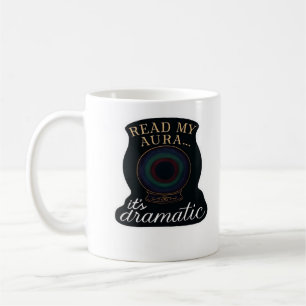 Caneca De Café Fantasia de Whimsigoth - Florestas Místicas, Luas