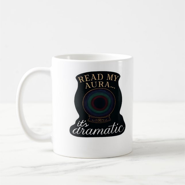 Caneca De Café Fantasia de Whimsigoth - Florestas Místicas, Luas  (Esquerda)