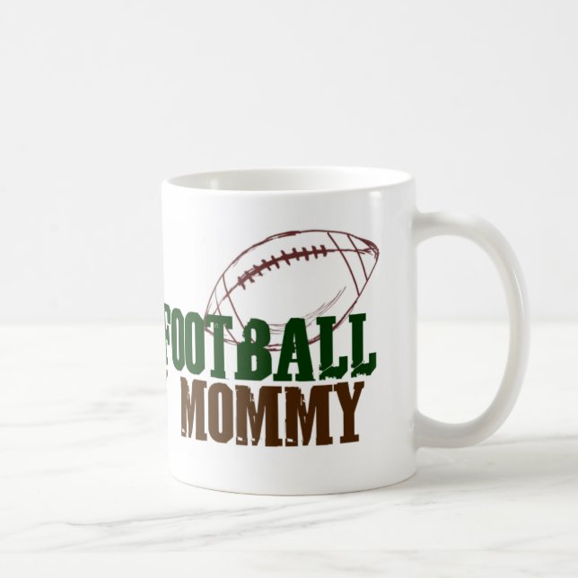 Caneca De Café Fantasia do jogo footbal com mamães (Direita)