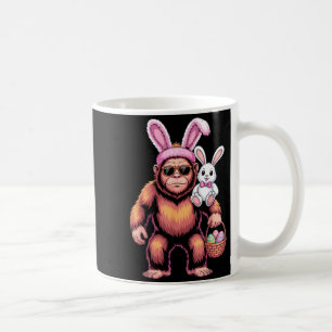 Caneca De Café Fantasia engraçada de coelho bigfoot para amantes