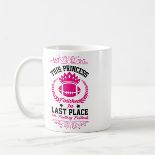 Caneca De Café Fantasia Futebol Princesa Divertido Design de Fest