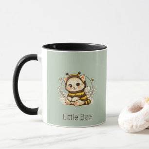 Caneca de Café Fantasia Gatinho Vintage Fantasia A