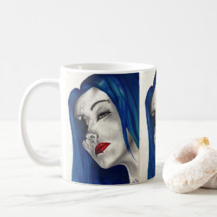 Caneca De Café Fantasia Original Fantasia Gótico Quebrada