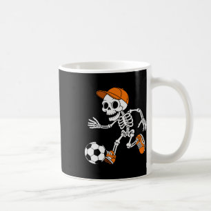 Caneca De Café Fantasias de Halloween de Futebol Esqueleto Divert