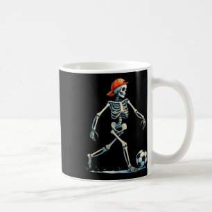 Caneca De Café Fantasias de Halloween de Futebol Esqueleto Divert