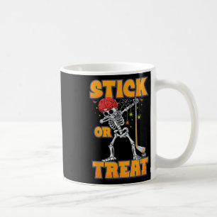 Caneca De Café Fantasias de Halloween de jogador de hóquei no gel