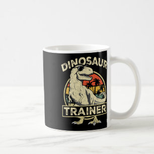 Caneca De Café Fantasias de Treinador de Dinossauros de Halloween