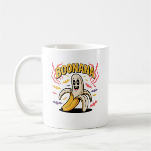 Caneca De Café Fantasma Boonana Fantasia de Banana para Adultos e