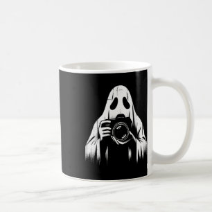 Caneca De Café Fantasma com Câmera - Fotografia assustadora L