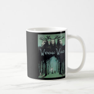 Caneca De Café Fantasma Da Madeira Criptid Wendigo