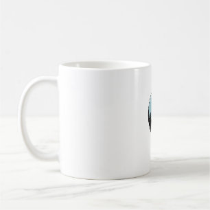 Caneca De Café Fantasma de Halloween Floresta Assustadora Lua Vin