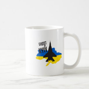 Caneca De Café Fantasma de Kiev - Piloto de Combate Mig 29 Ás da