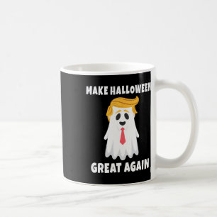 Caneca De Café Fantasma do Trump. Faça a Celebração do Halloween