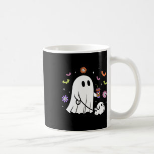 Caneca De Café Fantasma Engraçado Andando Cachorro Spooky Ghost C