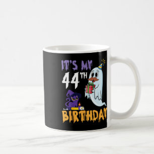 Caneca De Café Fantasma Engraçado É a minha festa de aniversário