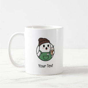 Caneca de Café Fantasma Fofo