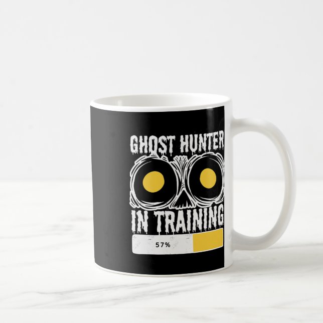 Caneca De Café Fantasma Hunter Em Formação Na Caça Ao Fantasma De (Direita)