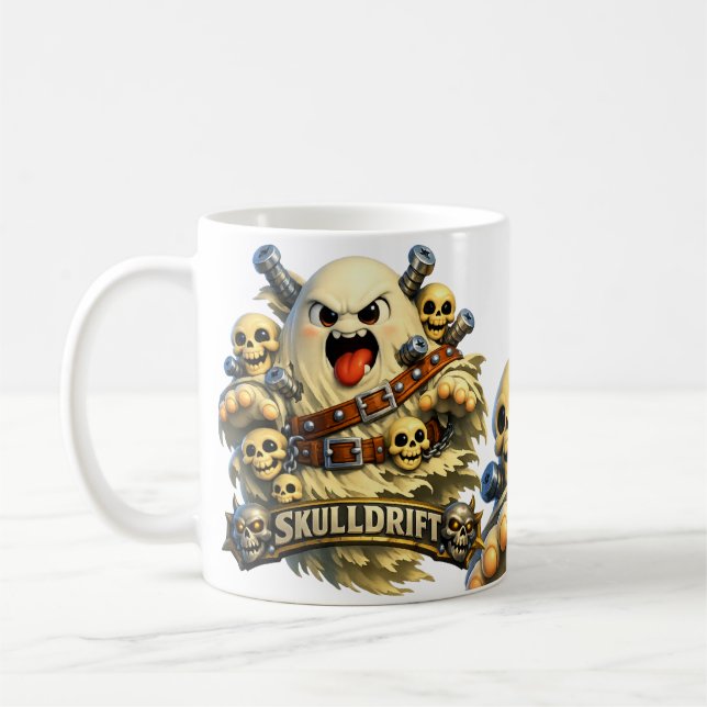 Caneca De Café Fantasma Skulldrift (Esquerda)