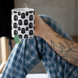 Caneca De Café Fantasma Voador