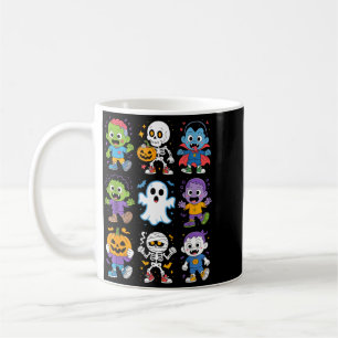 Caneca De Café Fantasma Zumbi Vampiro Cartoon Bonito para Criança