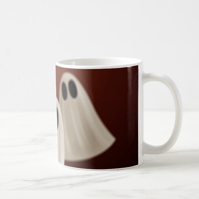 Caneca De Café Fantasmas (Direita)