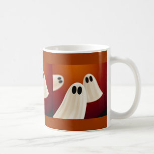 Caneca De Café Fantasmas assustadores
