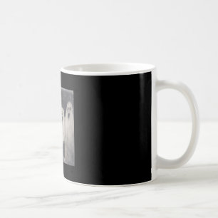 Caneca De Café Fantasmas de boxeador engraçados halloween assusta