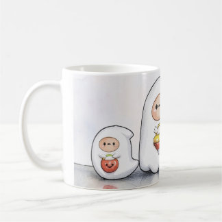 Caneca De Café Fantasmas pequenos e médios Halloween