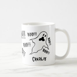 Caneca De Café Fantasmas personalizados do Dia das Bruxas Ghost C