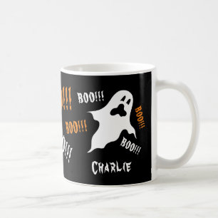 Caneca De Café Fantasmas personalizados do Dia das Bruxas Ghost C
