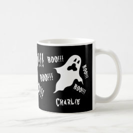 Caneca De Café Fantasmas personalizados do Dia das Bruxas Ghost C