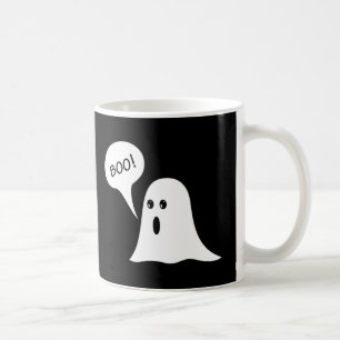 Caneca De Café Fantasminha Bonito Fantasma de Halloween