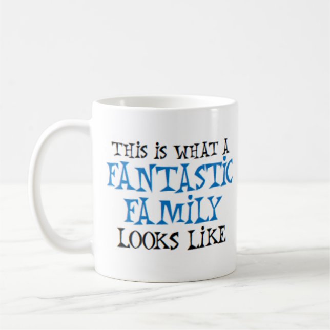 Caneca De Café fantastic family looks like (Esquerda)