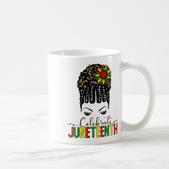 Caneca De Café Fantástico Messy Bun 1865 de junho (Direita)