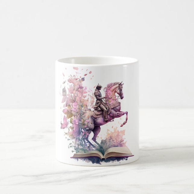 Caneca De Café Fantasy Book Lover Design (Centro)