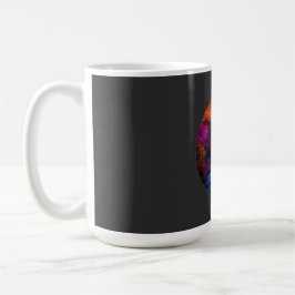 Caneca De Café Fantasy Colorous Waterfall
