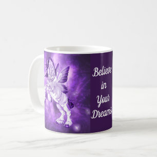 Caneca De Café Fantasy Fairy Winged Clydesdale Horse