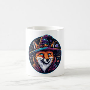 Caneca De Café Fantasy Fox - Assistente Celestial