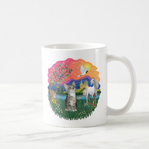 Caneca De Café Fantasy Land (ff) - Kitten (prata)