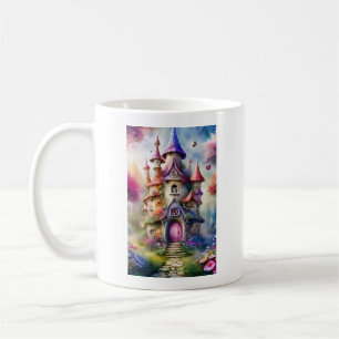 Caneca De Café Fantasy Mushroom House Mug